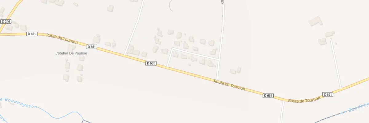 Plan du 4 Lot du Clos de Bères à Dausse