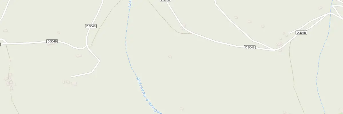 Plan du 165 Castagnes à Galey