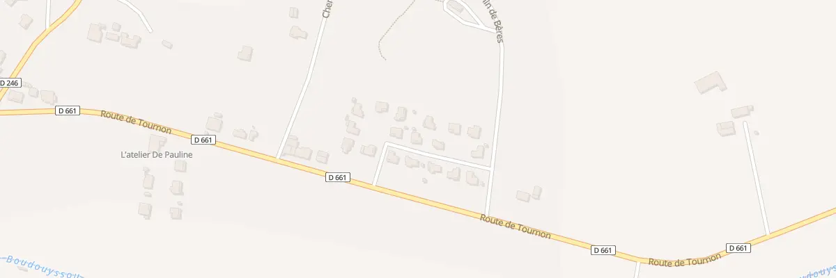 Plan du 15 Lot du Clos de Bères à Dausse