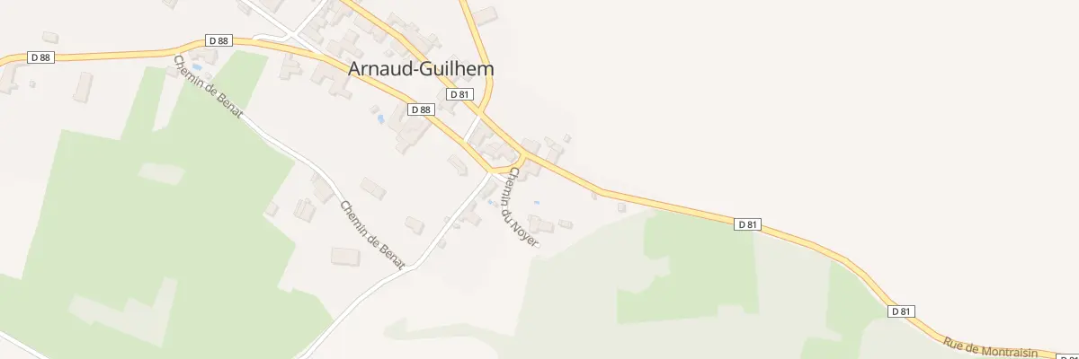 Plan du 56 Le Noyer au Fond du Villag à Arnaud-Guilhem