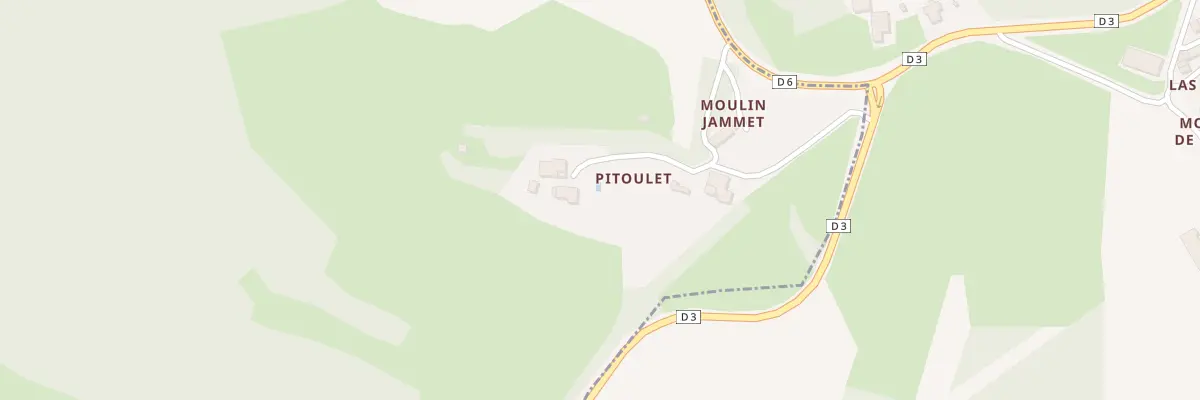 Plan du 48 Pitoulet à Coueilles