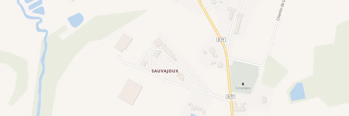 Plan du 62 Sauvajoux à Saint-Jory-de-Chalais