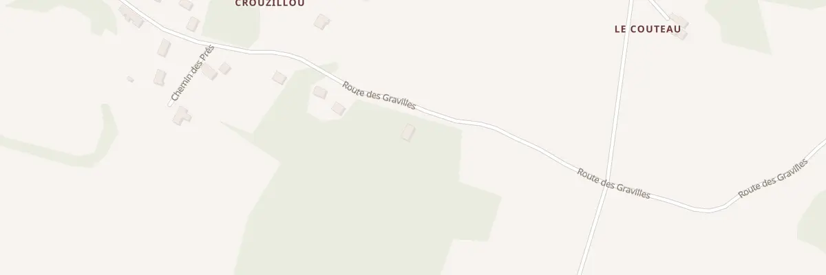 Plan du 764 Che des Gravilles à Eyzerac