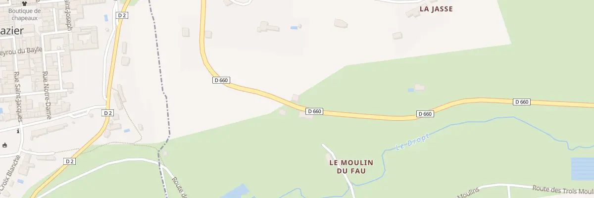 Plan du 43 Le Therme Rouge Bas à Capdrot