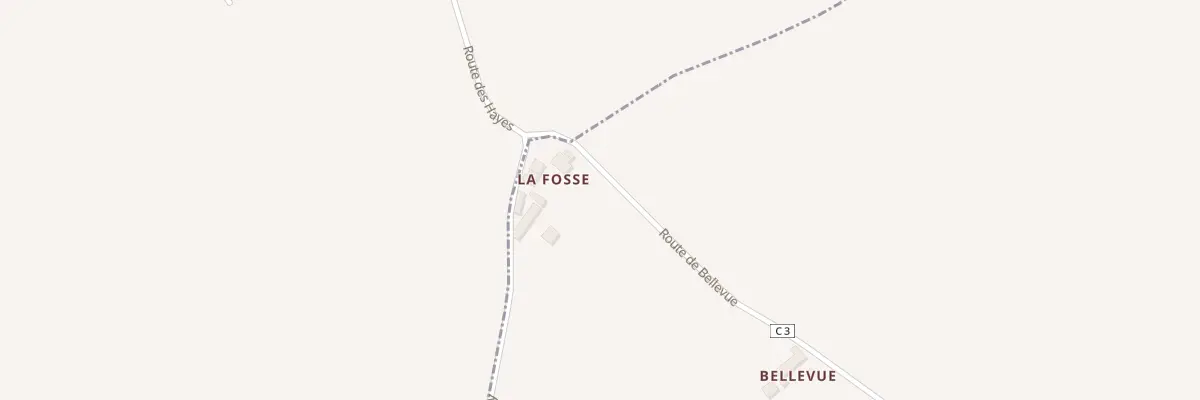 Plan du 11 Rte de Champvoy à Fortan
