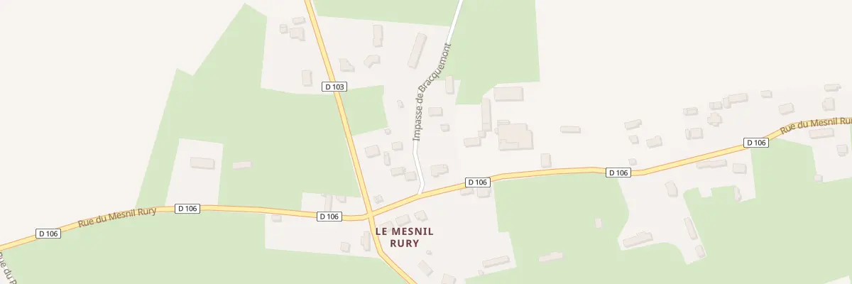 Plan du 64 Imp du Bracquemont au Torp-Mesnil