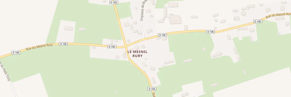 Plan du 452 Rue du Mesnil Rury au Torp-Mesnil