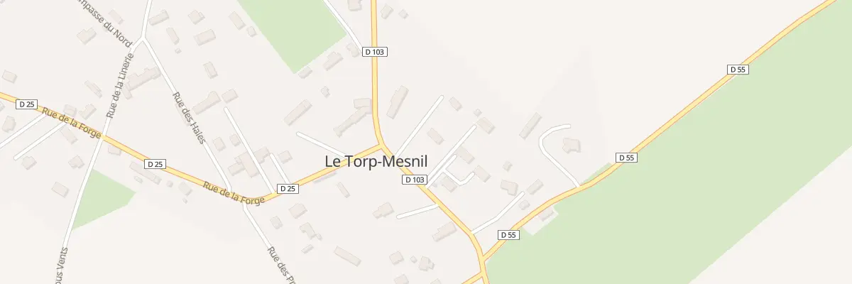 Plan du 102 Rue de la Mairie au Torp-Mesnil