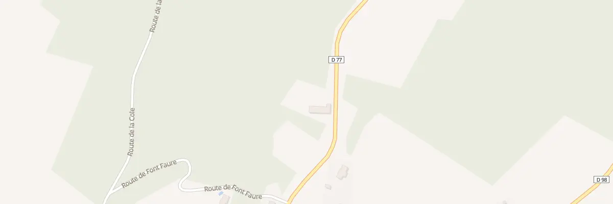 Plan des Terres du Bourg à Saint-Jory-de-Chalais