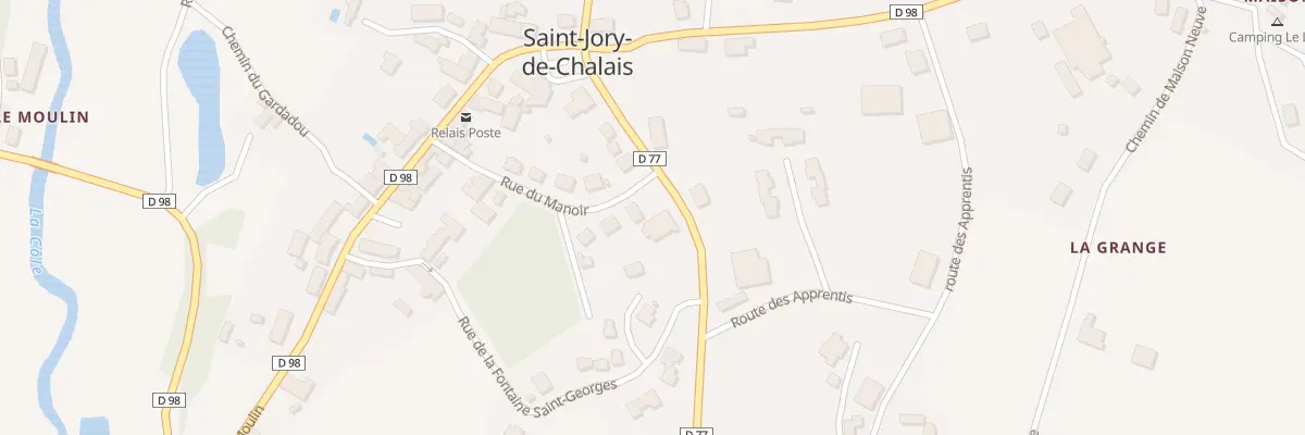 Plan du 6 Rte de l’Institut Paul Wilhelm à Saint-Jory-de-Chalais
