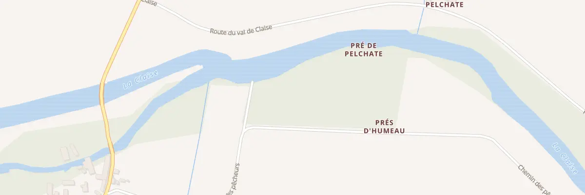 Plan du 212 Pres d’Humeau à Boussay
