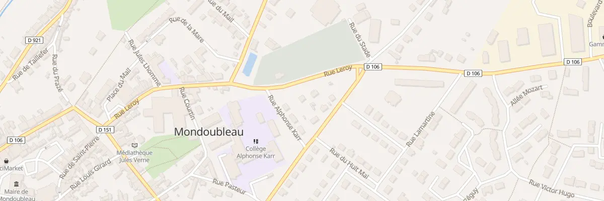 Plan du 29 Rue Leroy à Mondoubleau