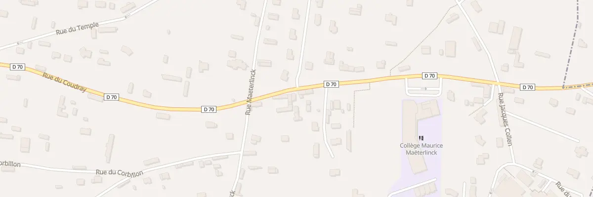 Plan du 548 Rue du Coudray à Gruchet-Saint-Siméon