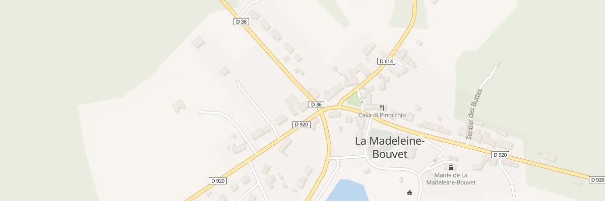 Plan du 1 Rue du Perche à La Madeleine-Bouvet