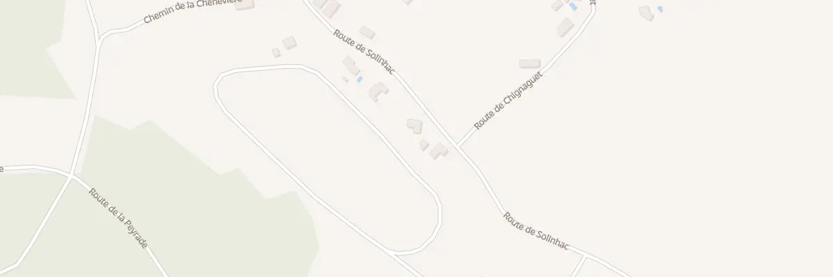 Plan du 505 Rte de Solinhac à Bassillac et Auberoche