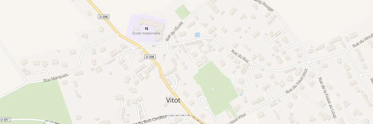 Plan du 53 Rue du Buc à Vitot