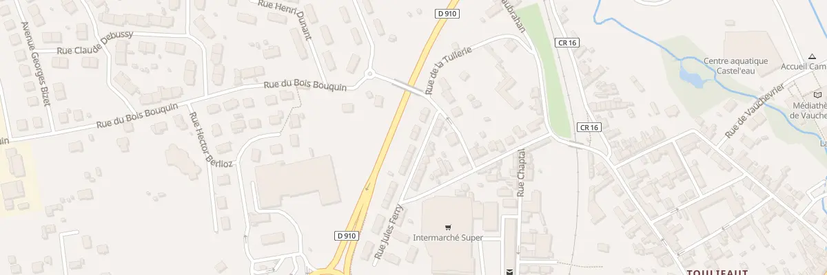 Plan du 7 Rue Jules Ferry à Château-Renault