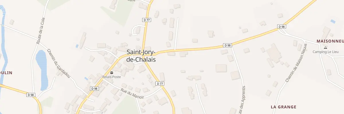 Plan du 4 Rte du Château d’Eau à Saint-Jory-de-Chalais