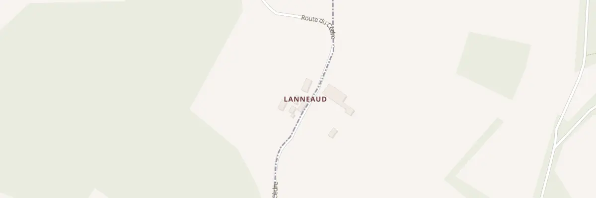 Plan du 43 Laneaud à Vaunac