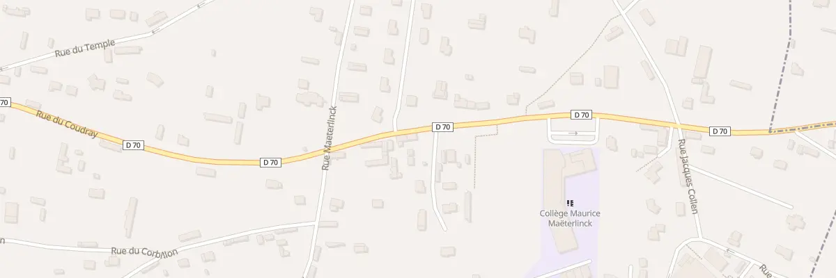Plan du 523 Rue du Coudray à Gruchet-Saint-Siméon
