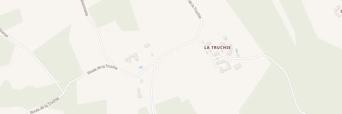 Plan du 5000 La Truchie à Journiac