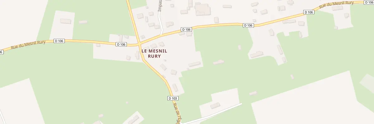 Plan du 684 Rue de l’Eglise au Torp-Mesnil