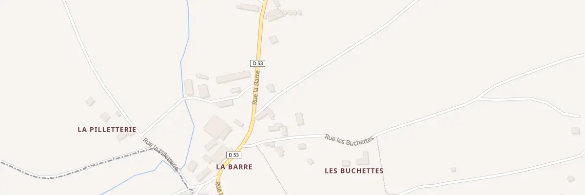 Plan du 33 La Barre à Lunay