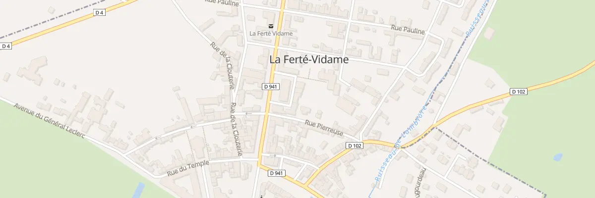 Plan du 22 Rue de Laborde à La Ferté-Vidame