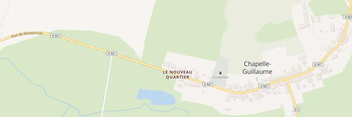 Plan du 46 Rue de Montmirail à Chapelle-Guillaume
