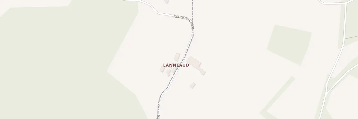 Plan de Laneaud à Vaunac