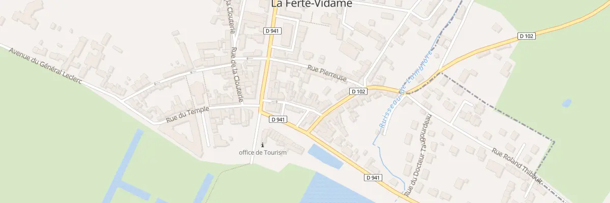 Plan du 11 Rue du Jeu de Paume à La Ferté-Vidame