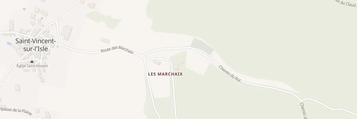 Plan du 39 Rue des Marchaix à Saint-Vincent-sur-l’Isle
