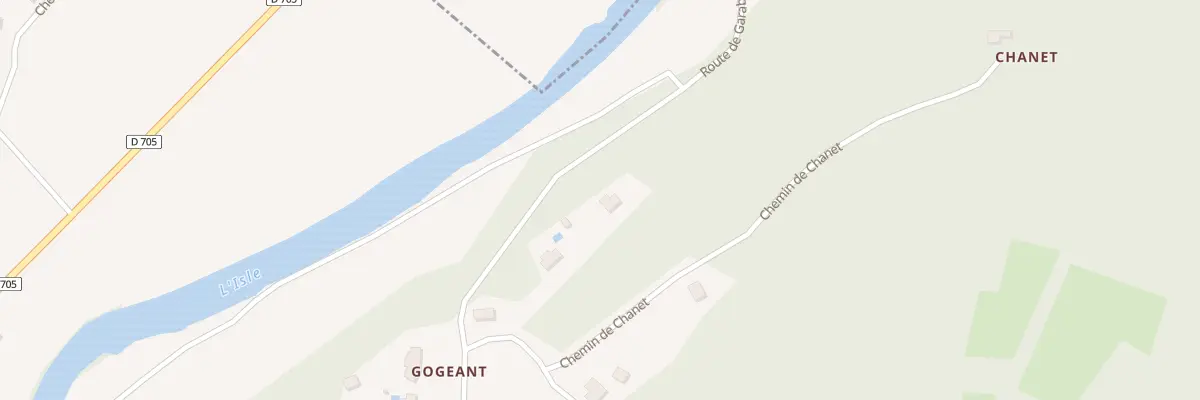 Plan du 5 Che des Triadoux à Saint-Vincent-sur-l’Isle