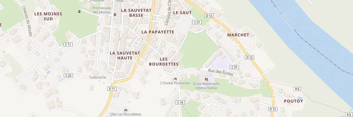 Plan du 3 Rue Carrelot de Saint Jean à Auvillar