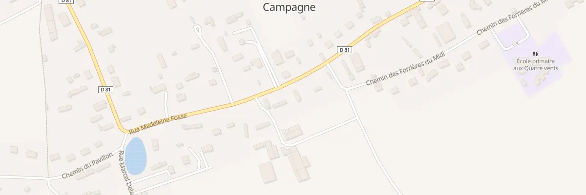 Plan du 7B Rue Madeleine Fosse à Tourville-la-Campagne