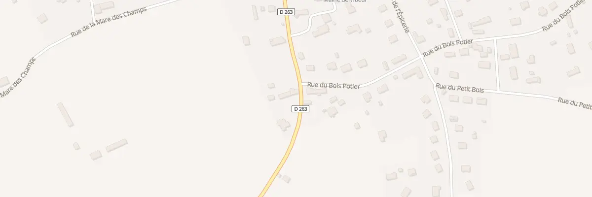 Plan du 172 Rue de la Forge à Vibeuf
