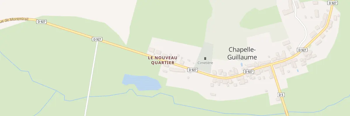 Plan du 42 Rue de Montmirail à Chapelle-Guillaume