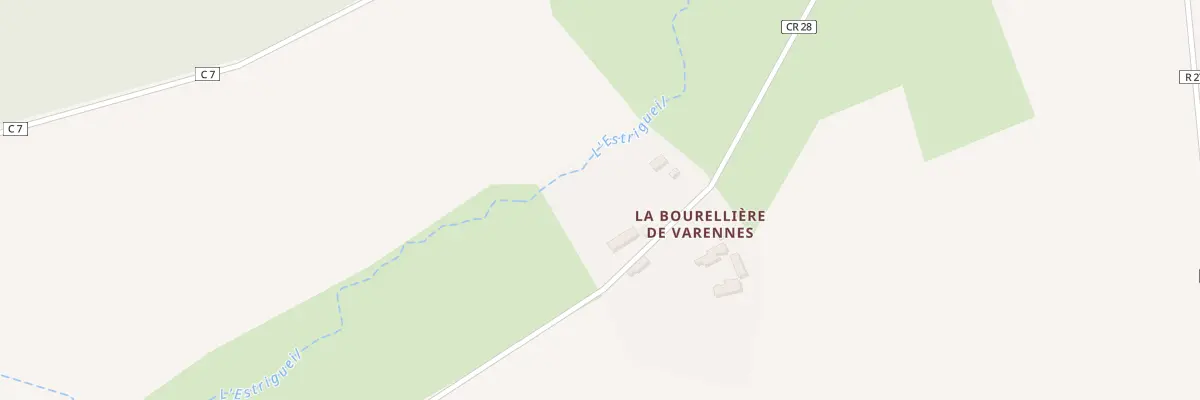 Plan du 8 La Bourreliere à Varennes