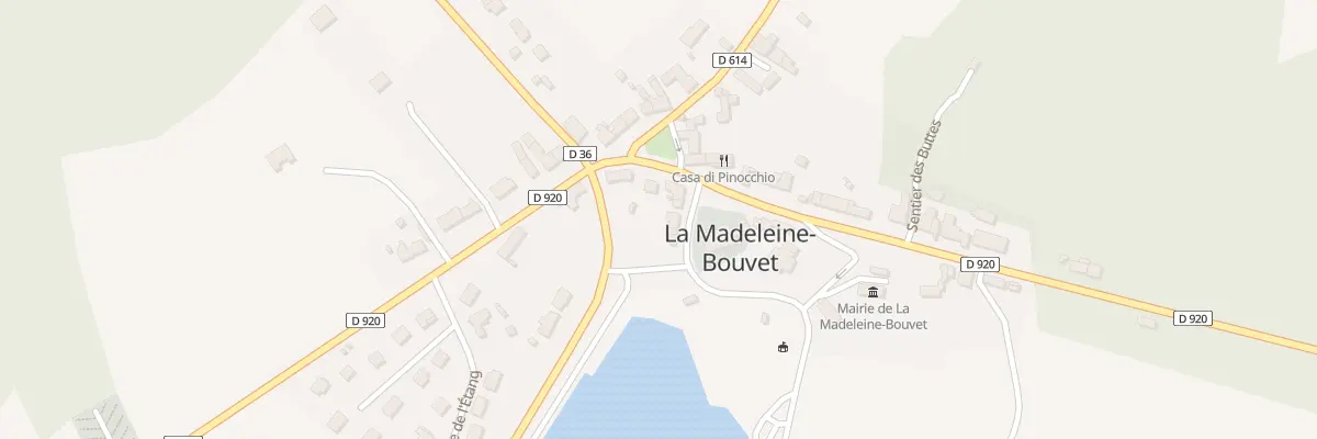 Plan du 1 Rue des Sources à La Madeleine-Bouvet