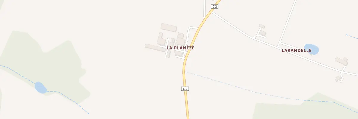 Plan du 5622 La Planeze à Auvillar
