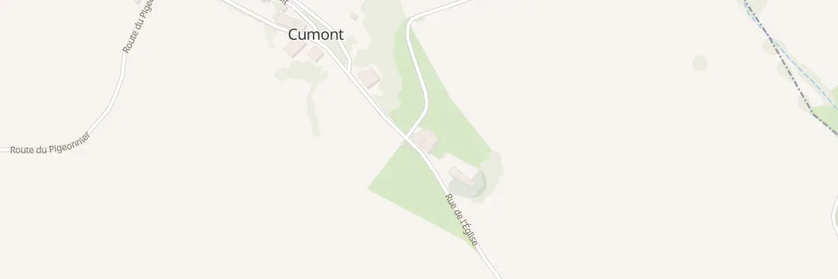 Plan du 5022 Cumont à Cumont