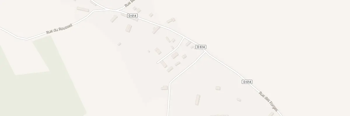 Plan du 19B Rue des Forges à Louversey