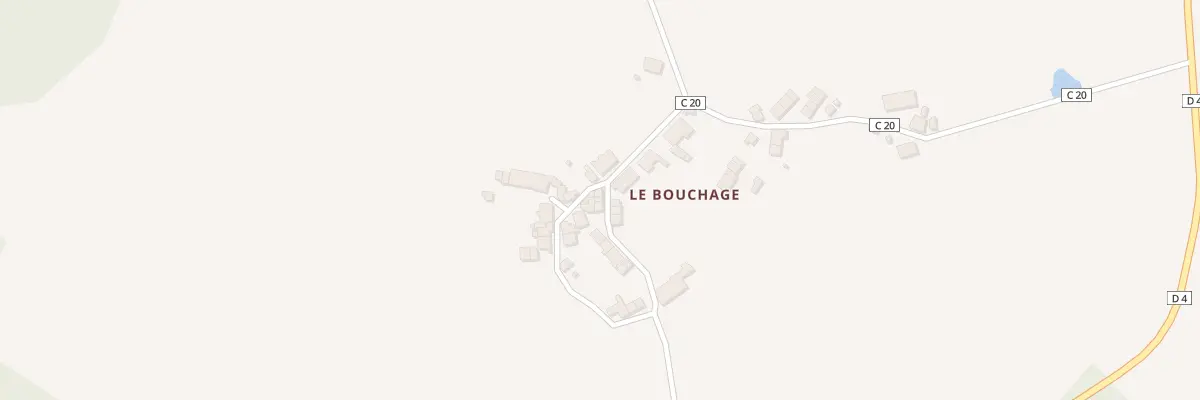 Plan du 48 Le Bouchage à Val-d’Oire-et-Gartempe
