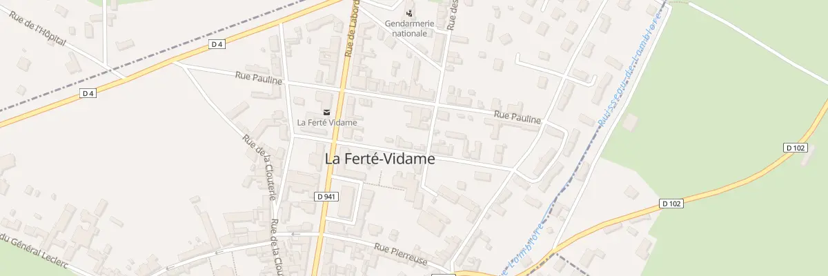 Plan du 3 Rue Natalie à La Ferté-Vidame