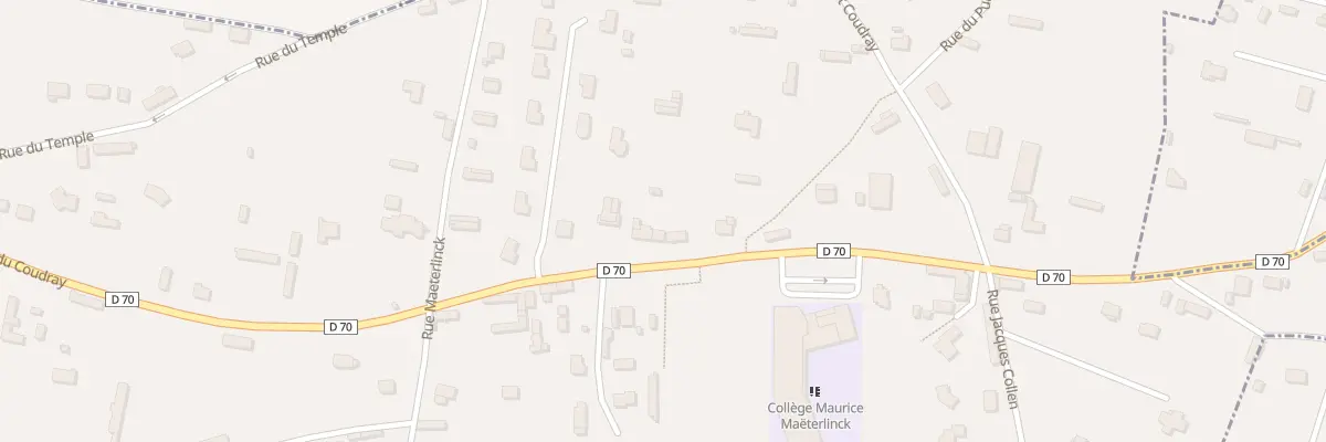 Plan du 470 Rue du Coudray à Gruchet-Saint-Siméon