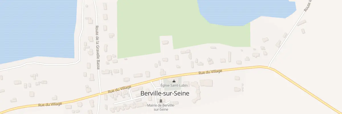 Plan du 941 Rue du Village à Berville-sur-Seine