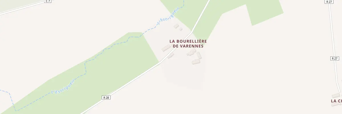 Plan du 12A La Bourelliere de Varennes à Varennes