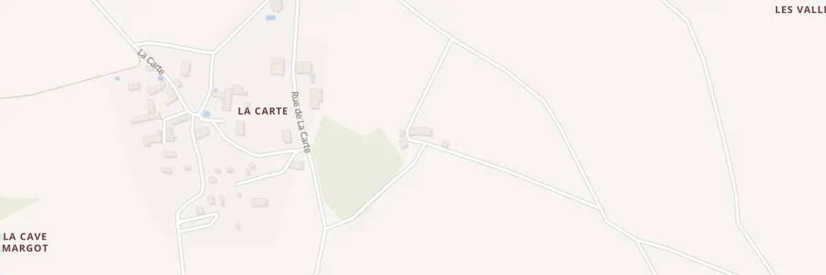 Plan du 1 La Fleuriere à Lunay