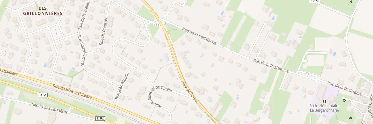 Plan du 66 Rue de Tours à Saint-Martin-le-Beau