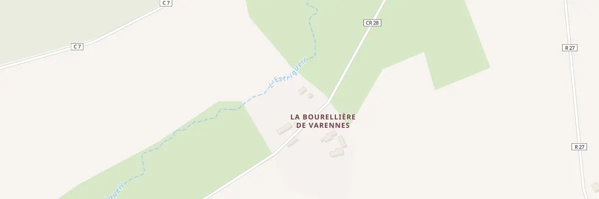 Plan du 10 La Bourelliere de Varennes à Varennes